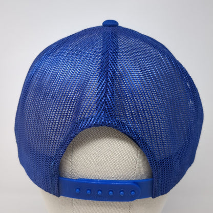 Hetherington Electric Snapback Trucker Hat Blue One Size Mesh Back