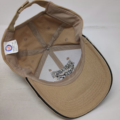 Magic Caps Maui Hawaii Hang Loose Shaka Hand Brown Baseball Cap One Size Hat