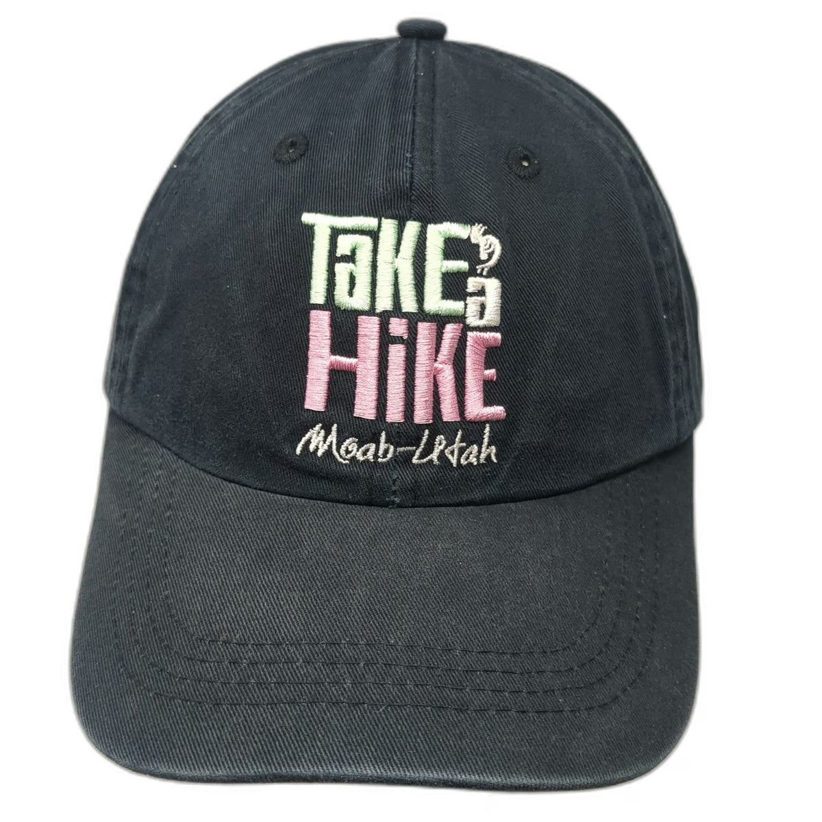 Gear For Sports Baseball Cap Black One Size Moab Utah Take A Hike Slideback Hat