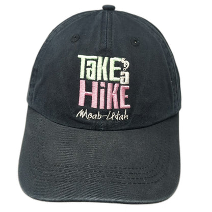 Gear For Sports Baseball Cap Black One Size Moab Utah Take A Hike Slideback Hat