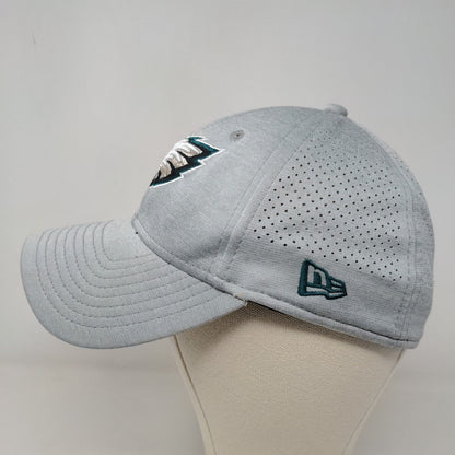 New Era Men's Fitted Hat Gray Size S/M Philadelphia Eagles Embroidered Logo