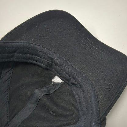 Sand Cloud Baseball Cap Black One Size Shark Fin Adjustable Slideback Hat