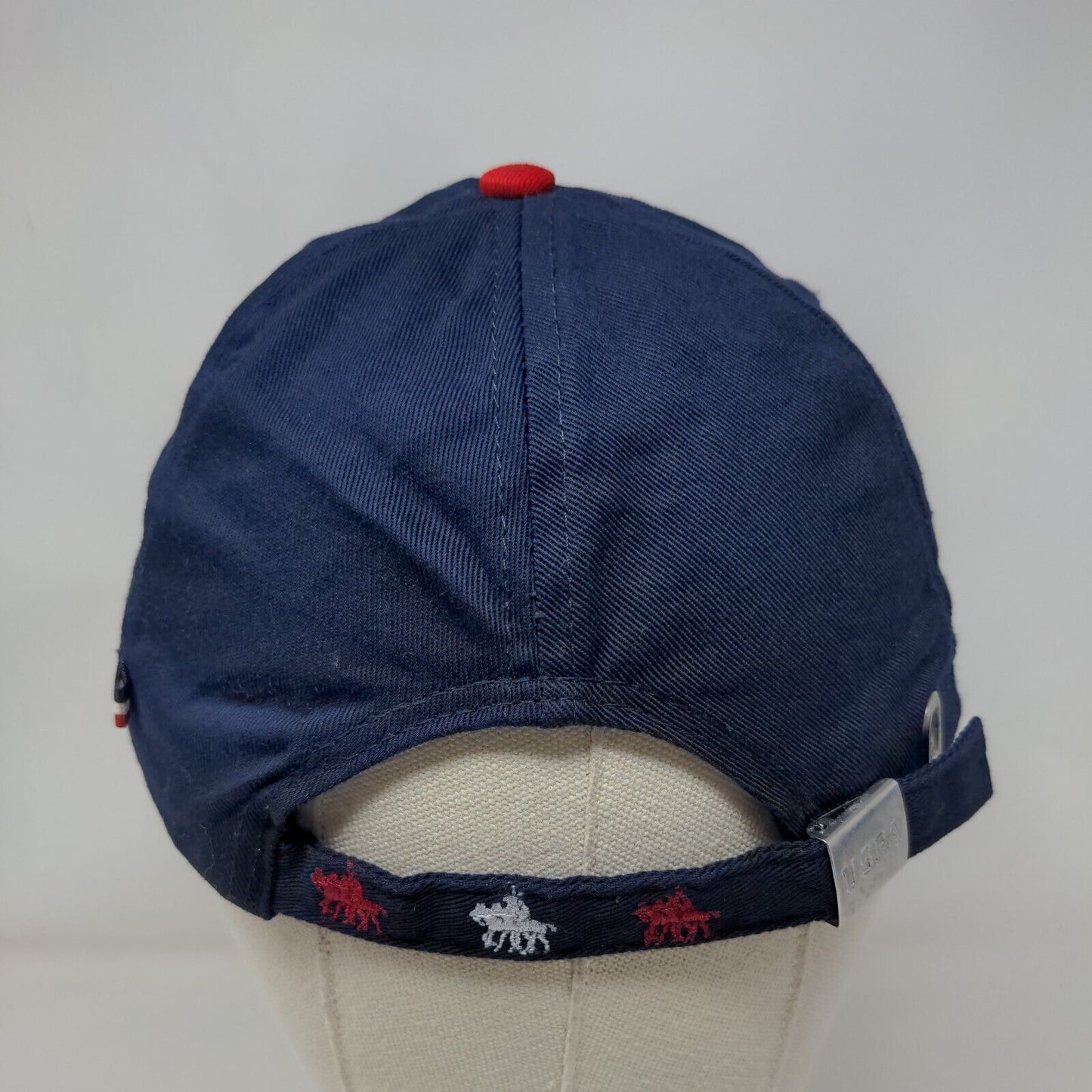 US Polo Assn. NY Slideback Hat Blue One Size Embroidered Adjustable