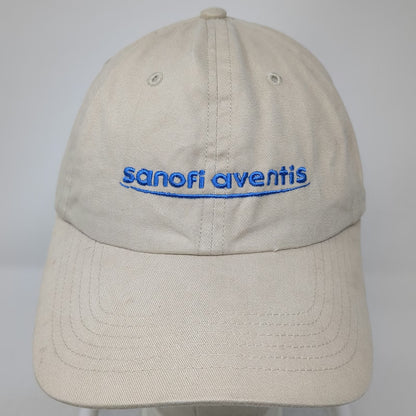 X-BIG Baseball Cap Beige One Size Sanofi Aventis Pharma Hat Slideback Cotton