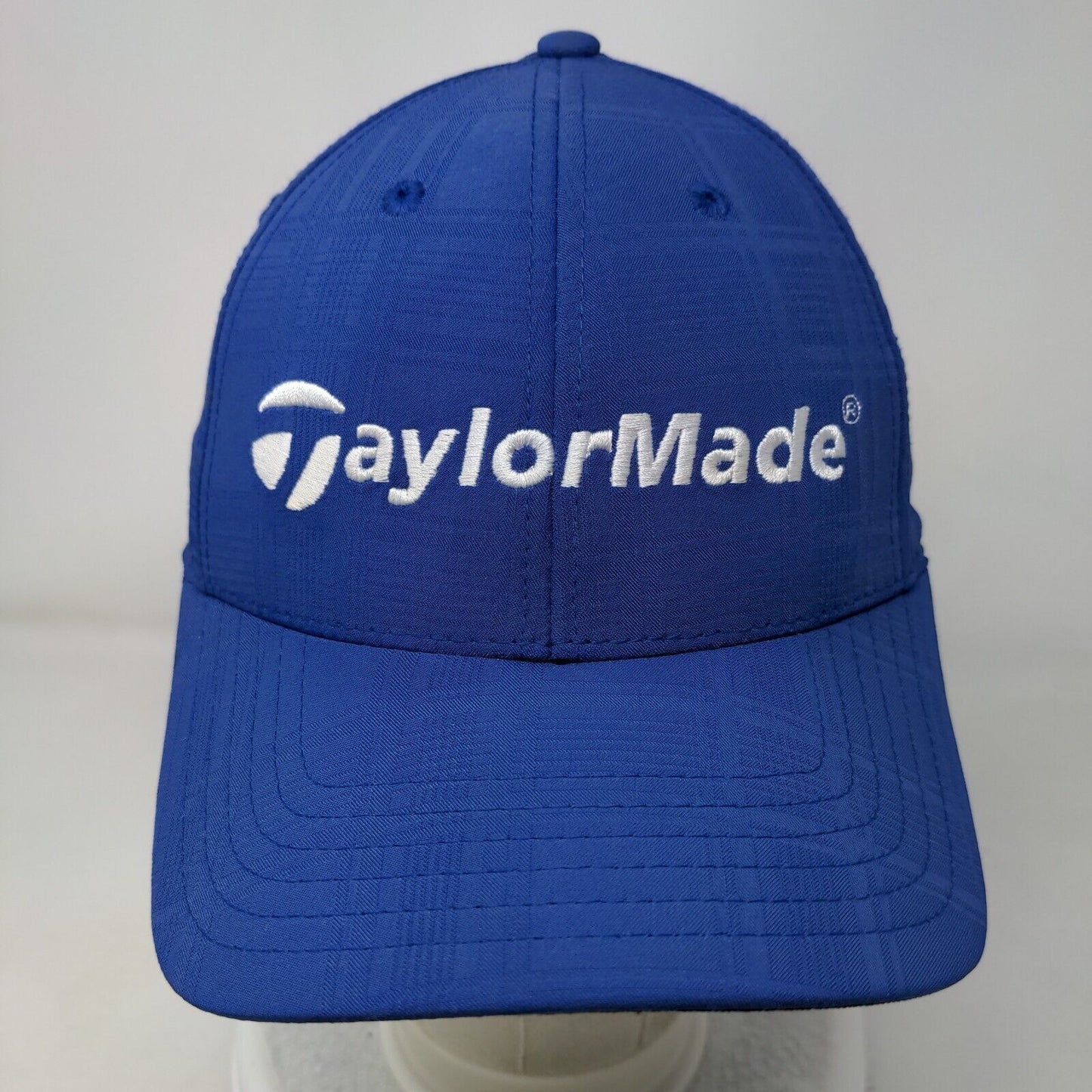TaylorMade Strapback Hat Blue OSFA Embroidered Adjustable Adidas