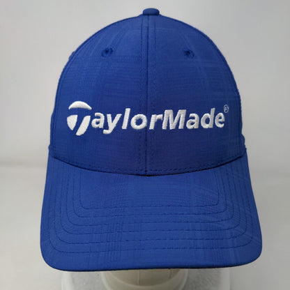 TaylorMade Strapback Hat Blue OSFA Embroidered Adjustable Adidas