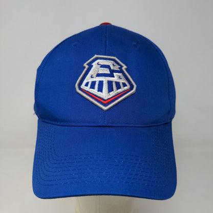 OC Sports Men's Strapback Hat Blue OSFM Embroidered Round Rock Express Logo