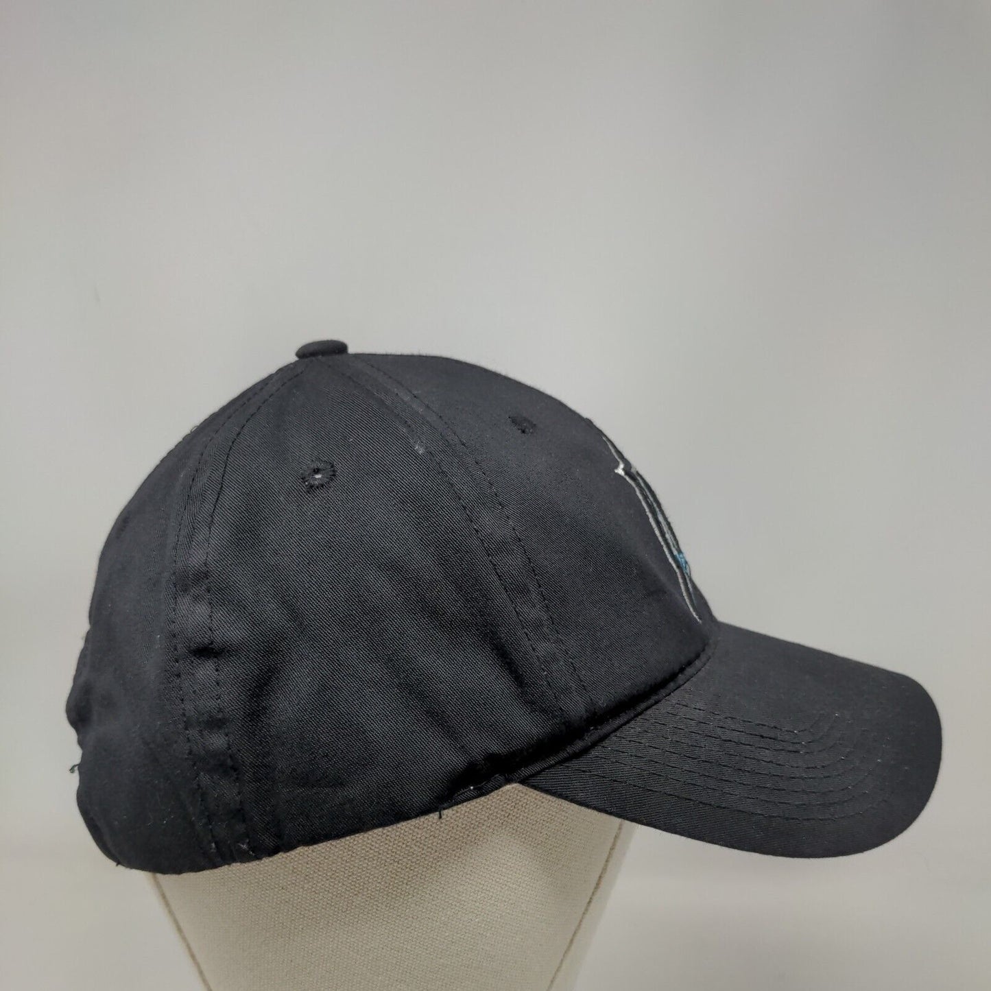 Florida Marlins Strapback Hat Black OSFM Embroidered Logo MLB OC Sports
