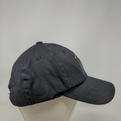 Florida Marlins Strapback Hat Black OSFM Embroidered Logo MLB OC Sports