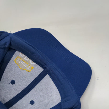 Lowe's Pro Snapback Hat Blue One Size Embroidered Adjustable 6 Panel