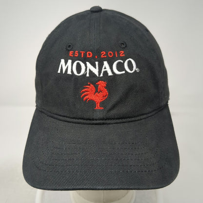 Baseball Cap Black One Size Monaco Rooster 2 Shots In Every Can Slideback Hat