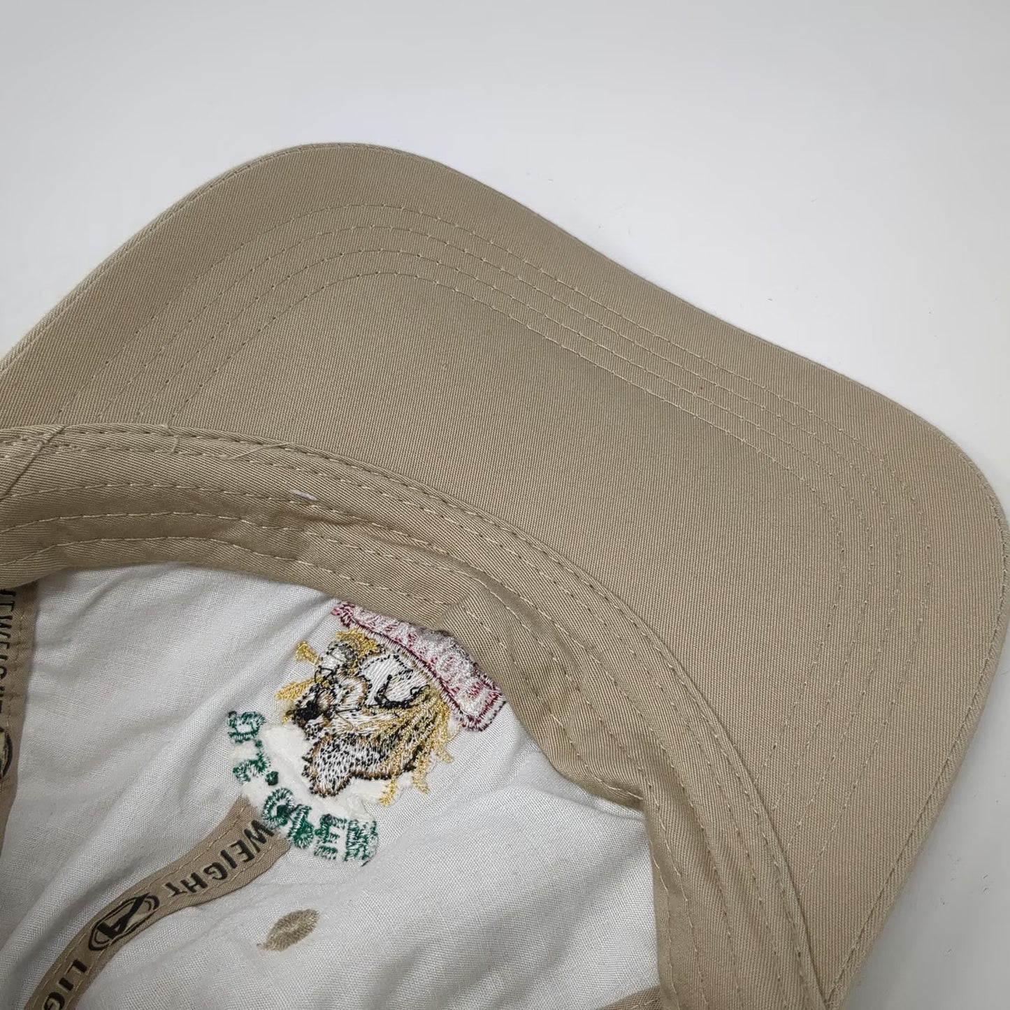 Ahead Baseball Cap Beige One Size 2016 US Open Oakmont Golf Squirrel Logo Hat