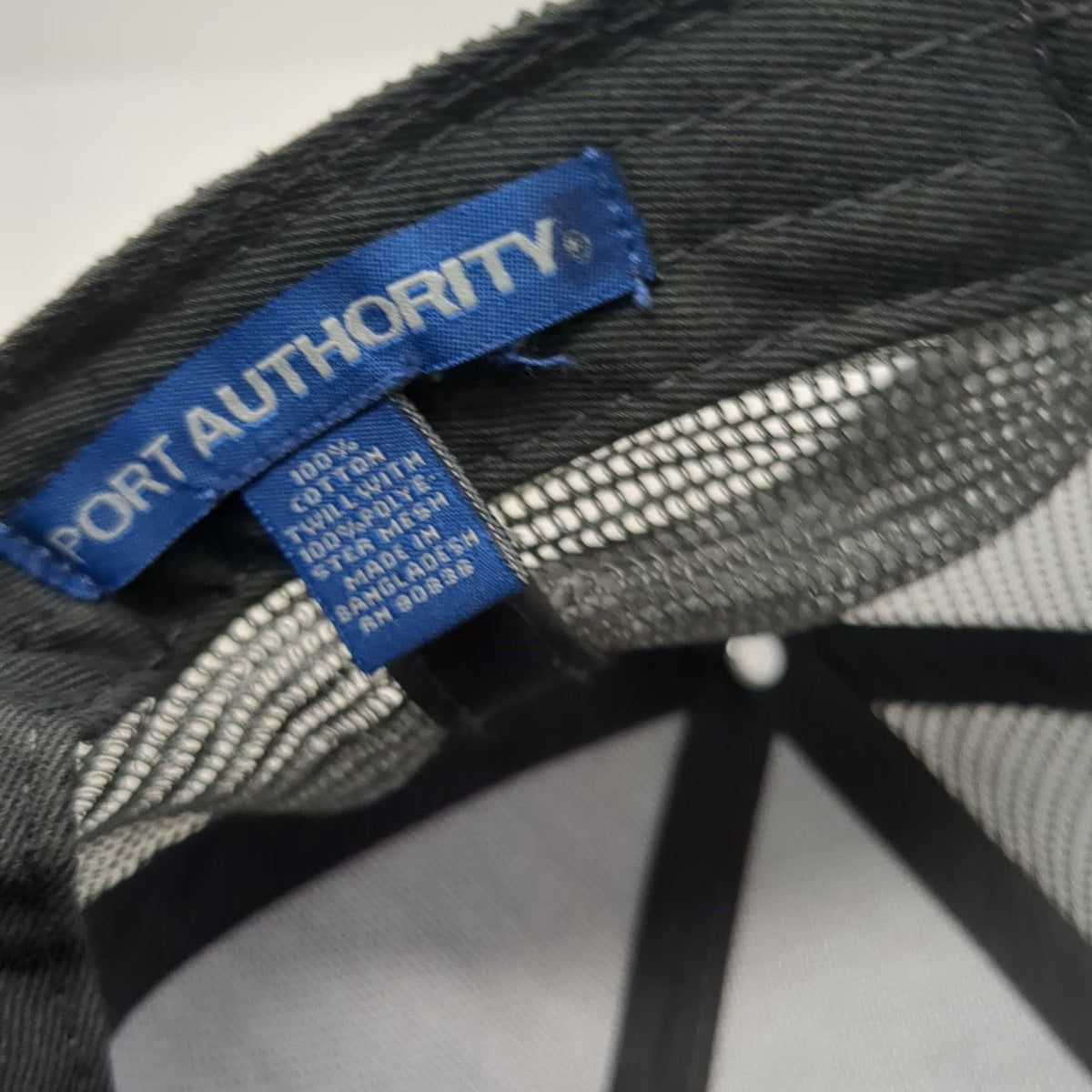 GCU Antelopes NCAA Port Authority Baseball Cap Gray OSFM Mesh Back Strapback Hat