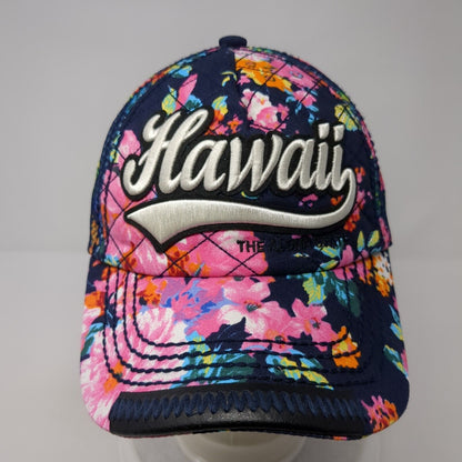 Hawaii The Aloha State Snapback Trucker Hat Multi One Size Mesh Back