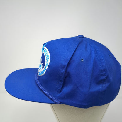 Hawaiian Headwear Trucker Blue OS Billfish Tournament Kona Rope Fishing Hat