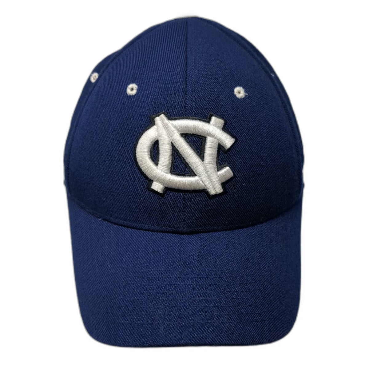 North Carolina Tar Heels NCAA Zephyr Cap Blue 7 Fitted Wool Blend Foot Logo Hat