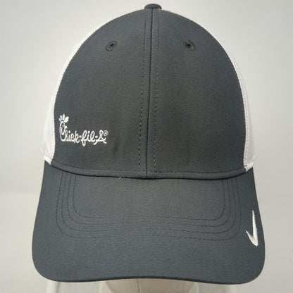 Nike Baseball Cap Gray One Size Chick-fil-A Dri-Fit Legacy 91 Strapback Hat Logo