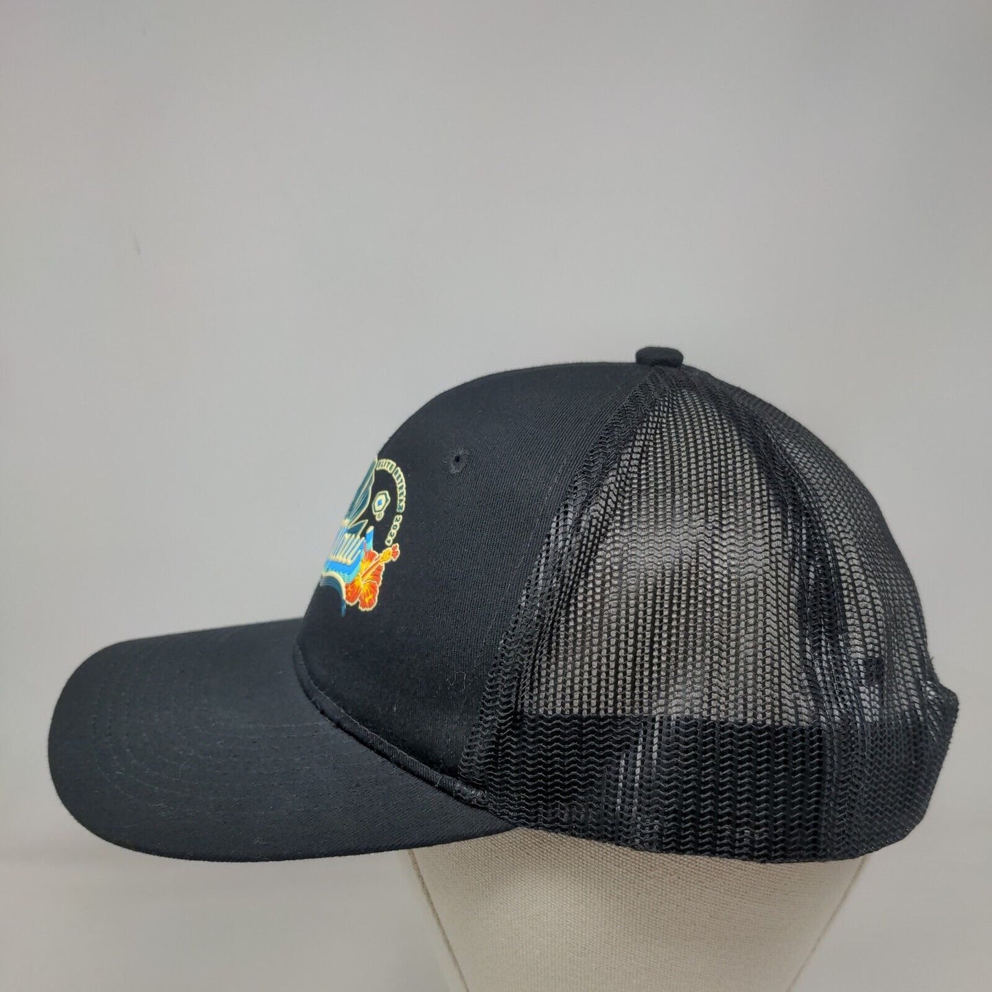 Maui Elite Retreat 2021 Snapback Trucker Hat Black OS Mesh Back Port Authority