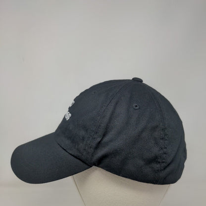 Exxact Express Slideback Hat Black One Size Solid The Classics Yupoong