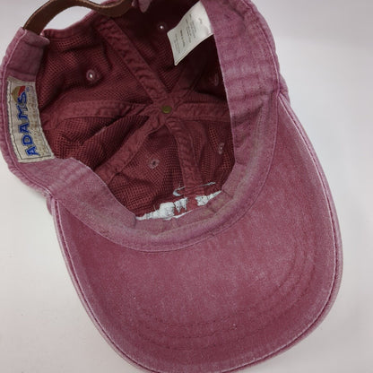 Conserve Wildlife Foundation of New Jersey Slideback Hat Red OS Adjustable Adams