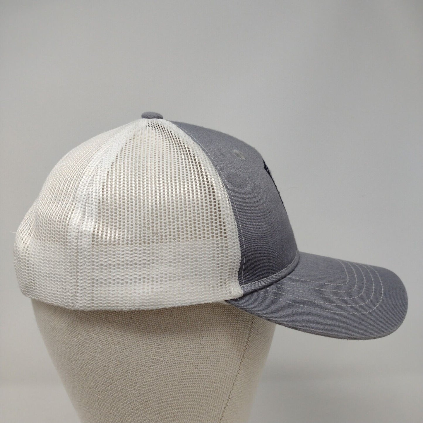 Meridian PAL Snapback Mesh Back Trucker Hat Gray Youth Port Authority
