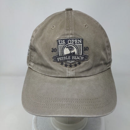 US Open Pebble Beach 2010 Slideback Hat Brown XXL 6 Panel Special Edition Ahead