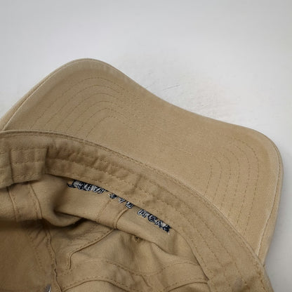Wembley Baseball Cap Beige One Size Total Dad Move Slideback Hat Curved Brim