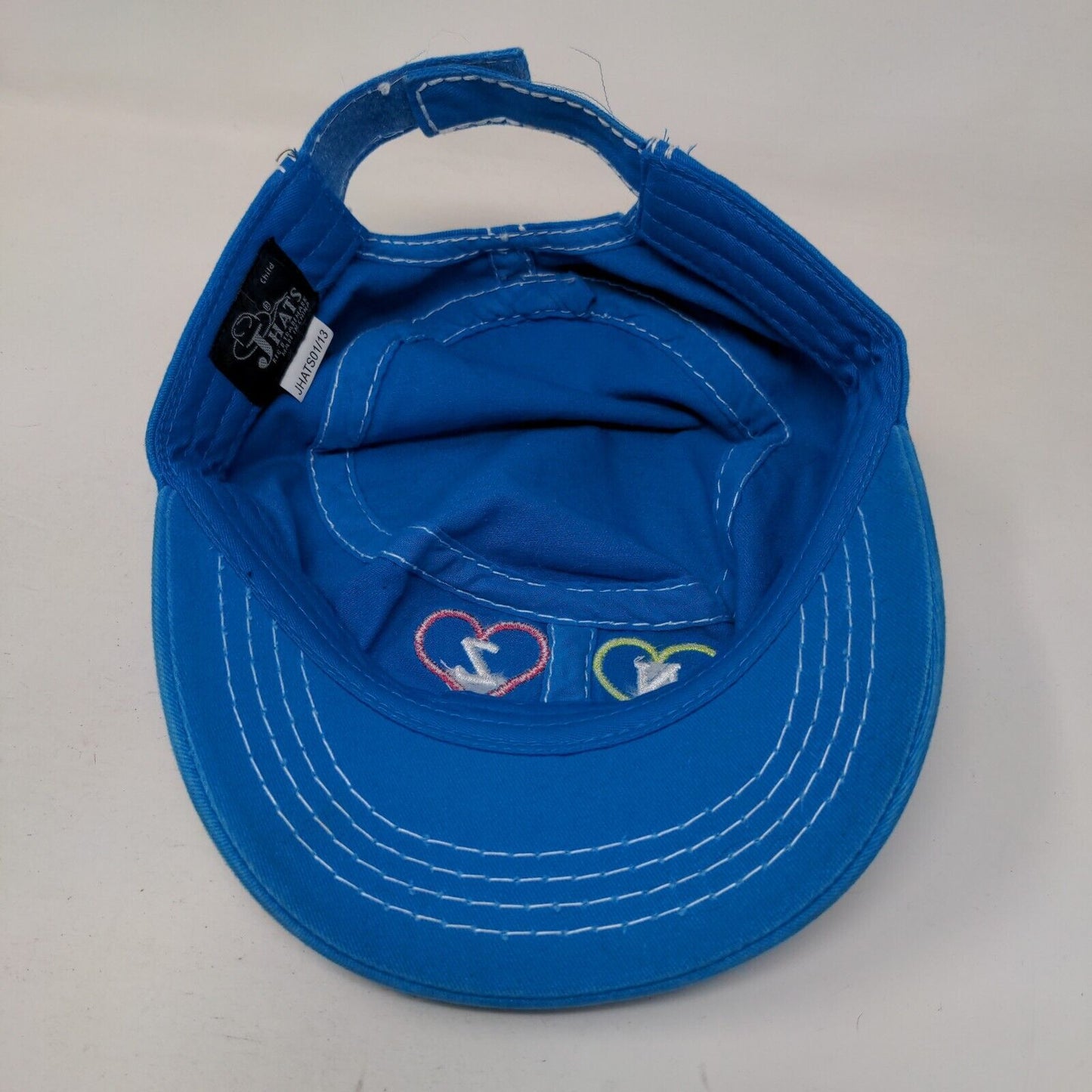 Nashville Zoo Strapback Cadet Army Cap Hat Blue Child Embroidered JHats