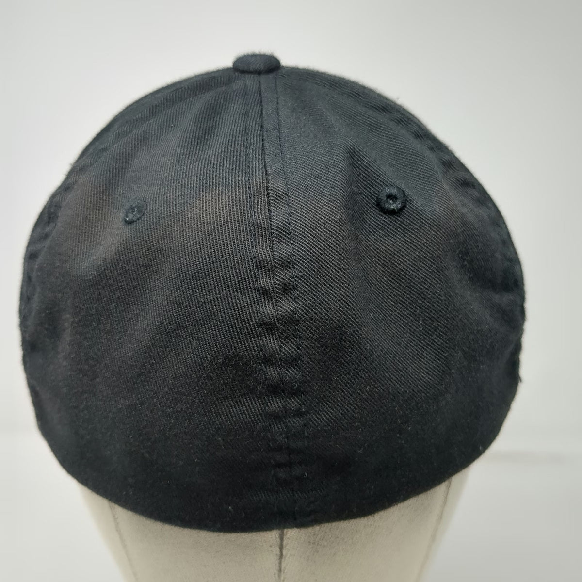 Port Authority Baseball Cap Black XL Flexfit Boise Airport Hat Curved Brim