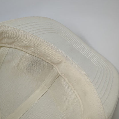 Snapback White One Size Ontario New Holland Agriculture Tractor Logo Patch Hat