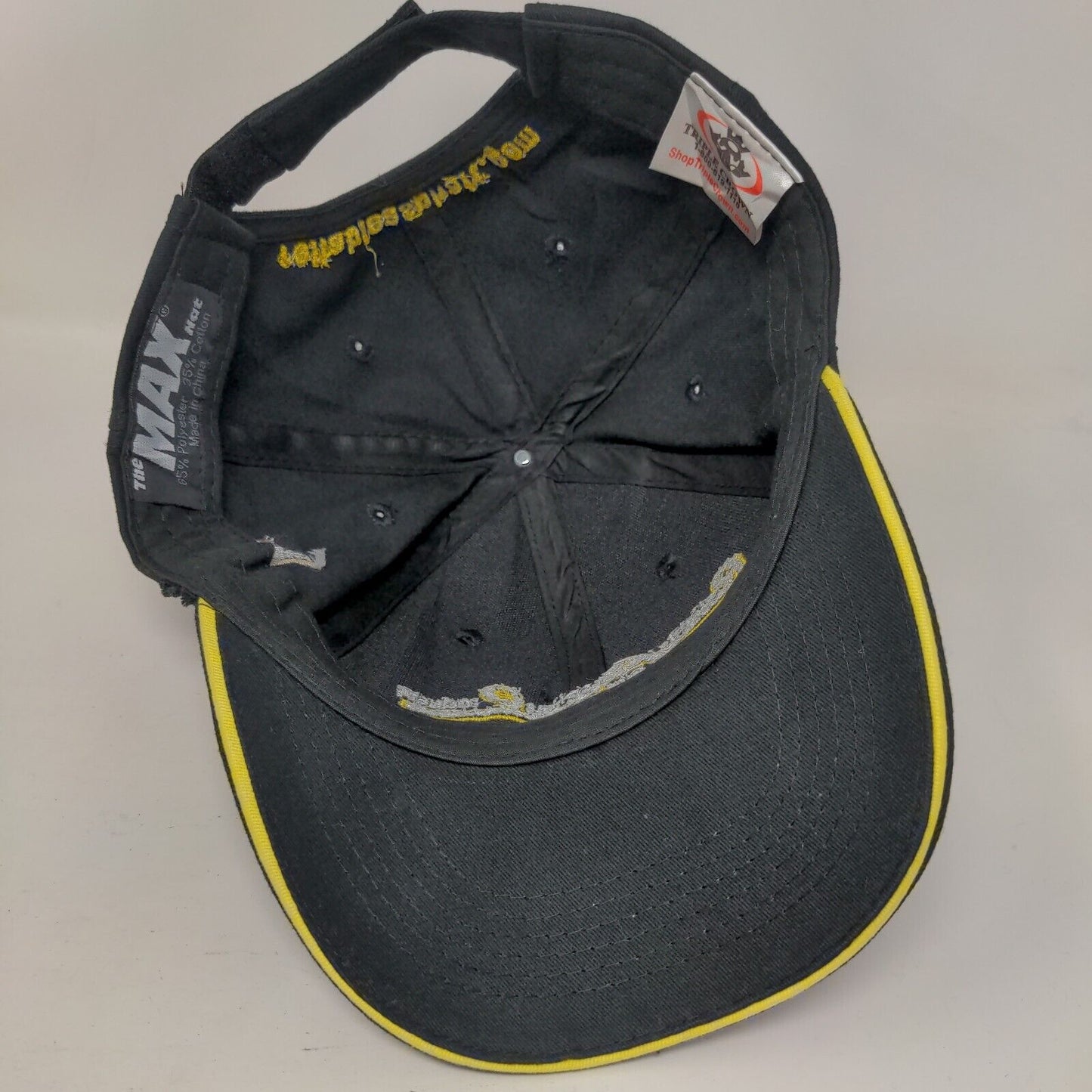 Reliable Asphalt Products Inc Strapback Hat Black OSFA Patriotic The Max Hat