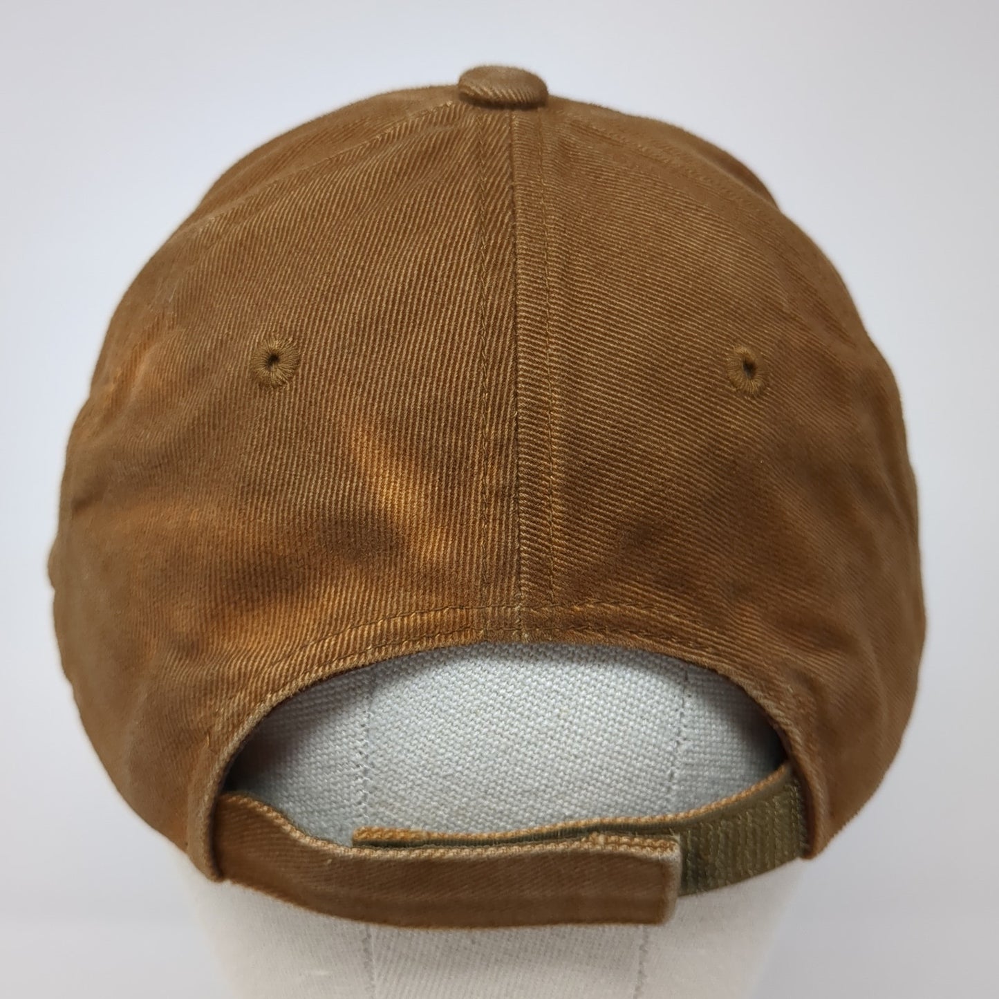 ACHD Committed to Service Strapback Hat Brown One Size Colorblock