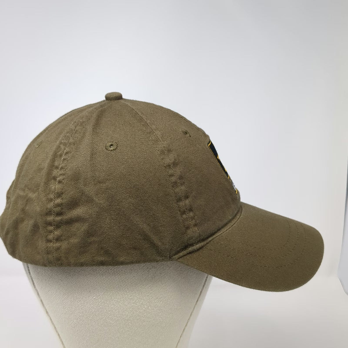 U.S. Army Baseball Cap Brown One Size Adjustable Strapback Star Logo Hat