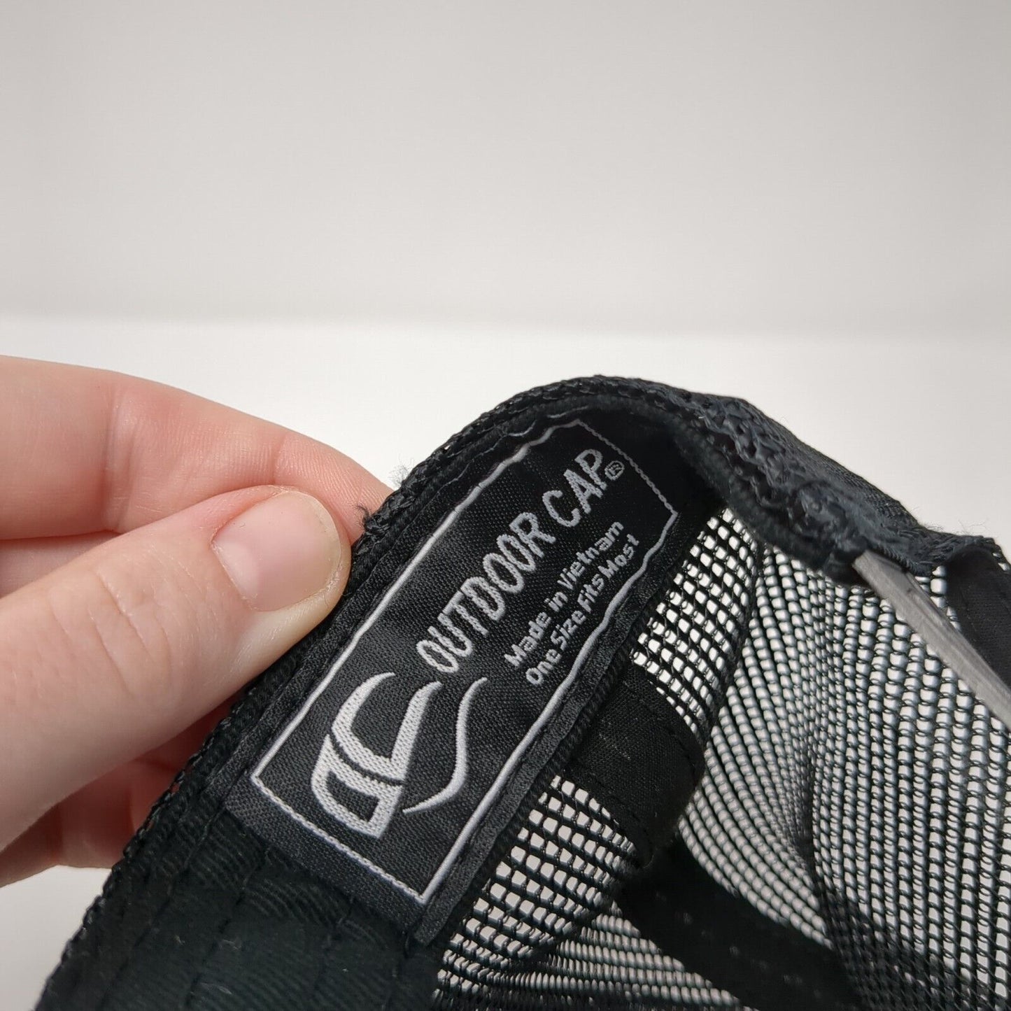 Sunglo D&B Supply Mesh Back Trucker Hat Black One Size Embroidered