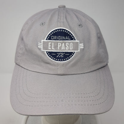 Original El Paso TX Slideback Hat Gray One Size Adjustable Paramount