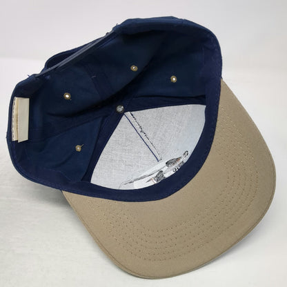 Dorfman Pacific 5 Panel Blue One Size Ducks Unlimited Sponsor Duck Snapback Hat