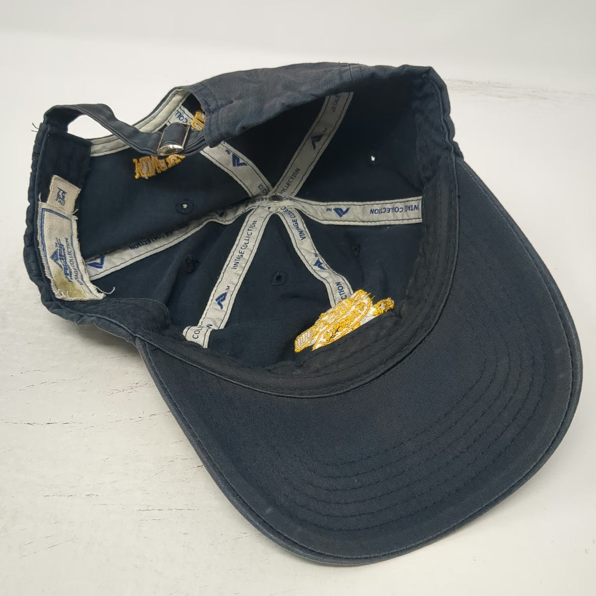 Pacific Headwear Baseball Cap Blue One Size Kingfish Pub Cafe Slideback Hat