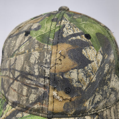 Remington Strapback Trucker Hat Camo One Size Adjustable Mesh Trim