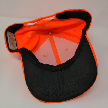 Paramount Outdoors Snapback Hat Orange OSFA Adjustable Solid Blank