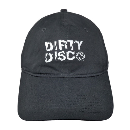 Dirty Disco Slideback Hat Black OSFA Adjustable 6 Panel AS Colour