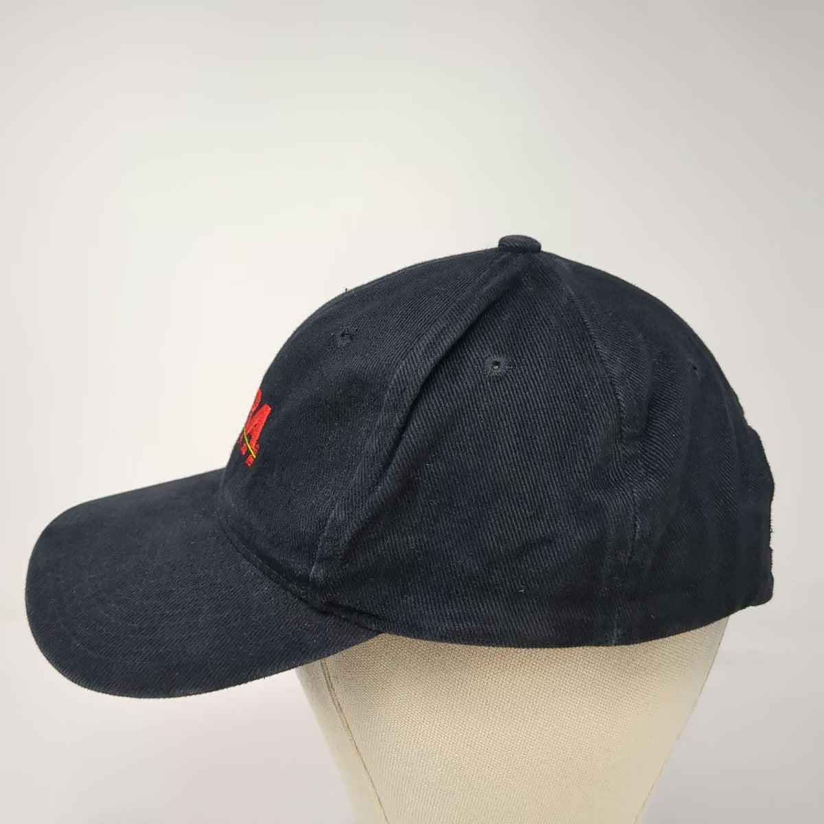 Head To Toe XTRA LEASE Logo Baseball Cap Black One Size Adjustable Slideback Hat