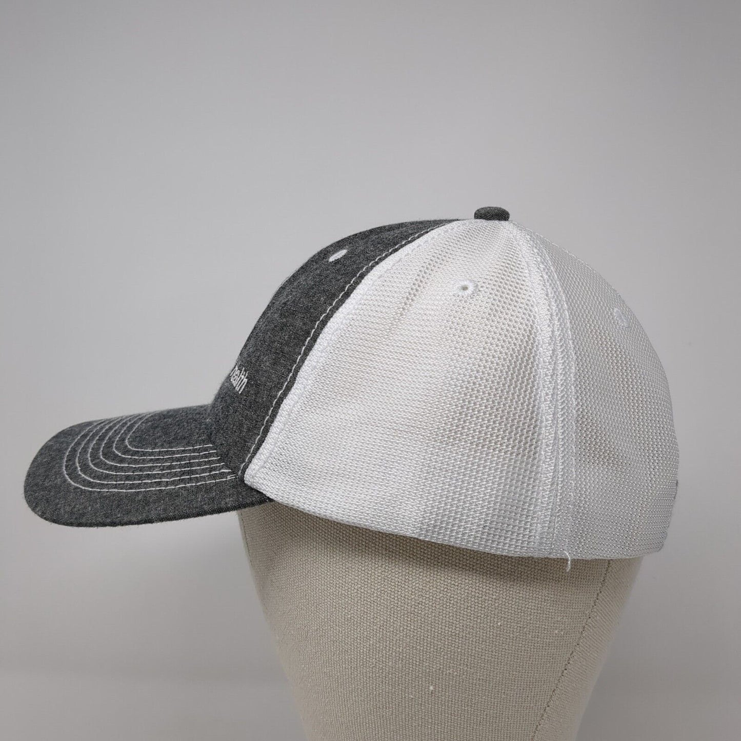 MWI Animal Health Strapback Trucker Hat Gray One Size Mesh Back 6 Panel