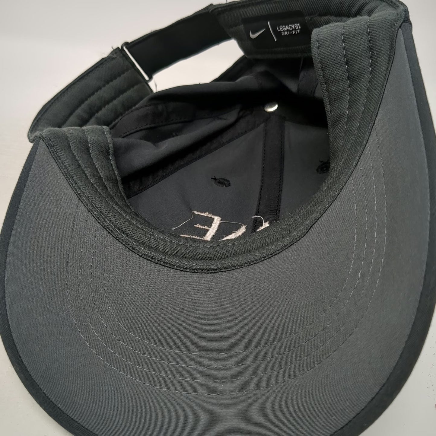 Nike Baseball Cap Black One Size Legacy91 Dri-Fit Strapback Wave Sports Hat