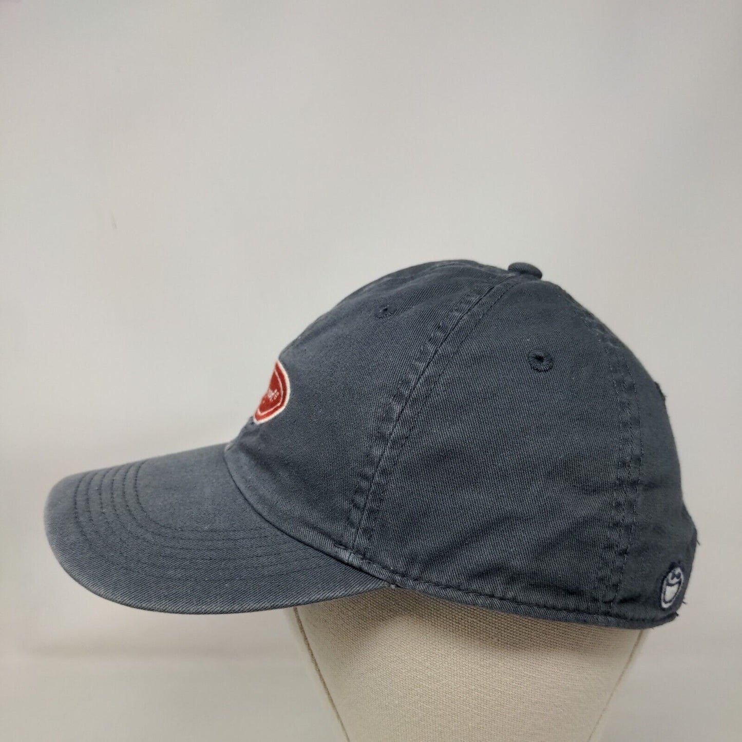 Life Is Good Slideback Hat Gray One Size Embroidered Adjustable 6 Panel