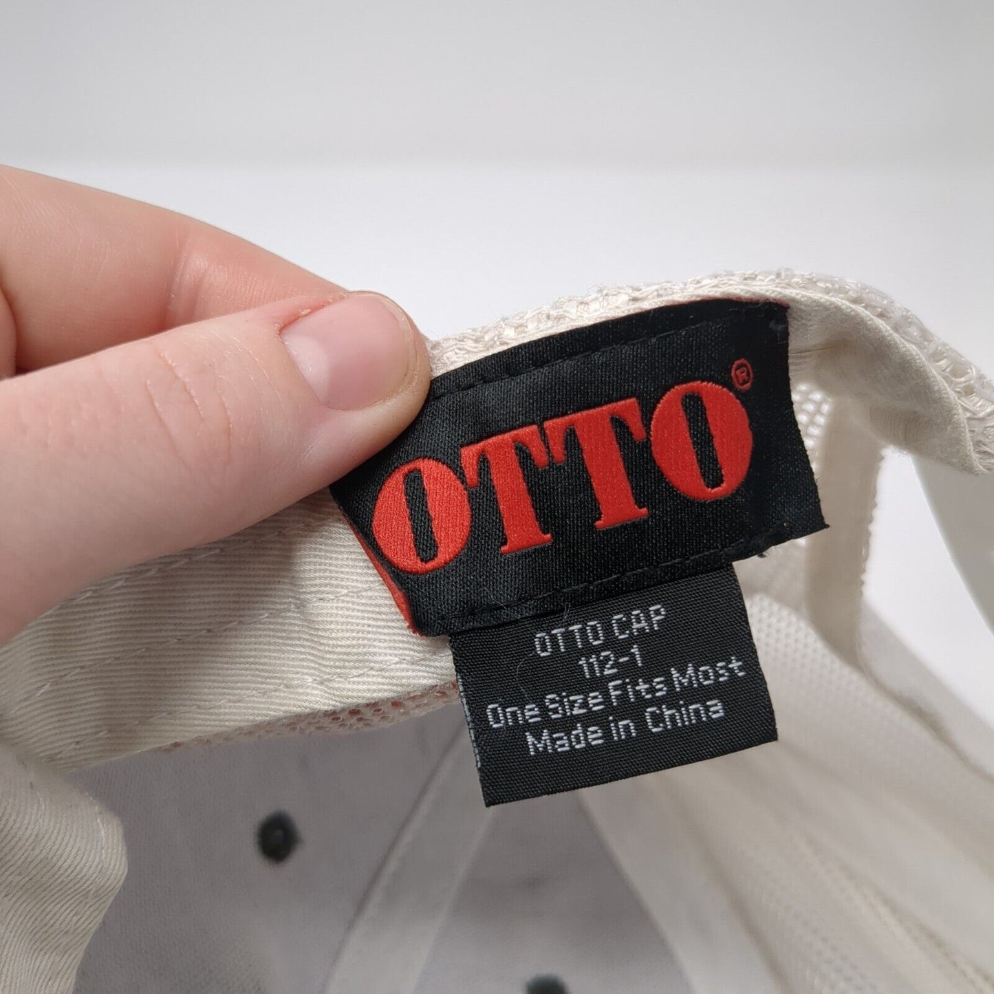 Signature Building & Carport Snapback Trucker Hat Gray OS Adjustable Mesh Otto