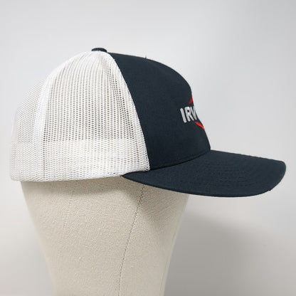 Pacific Headwear Trucker Hat Blue One Size Snapback Irving Oil Mesh Logo Gas