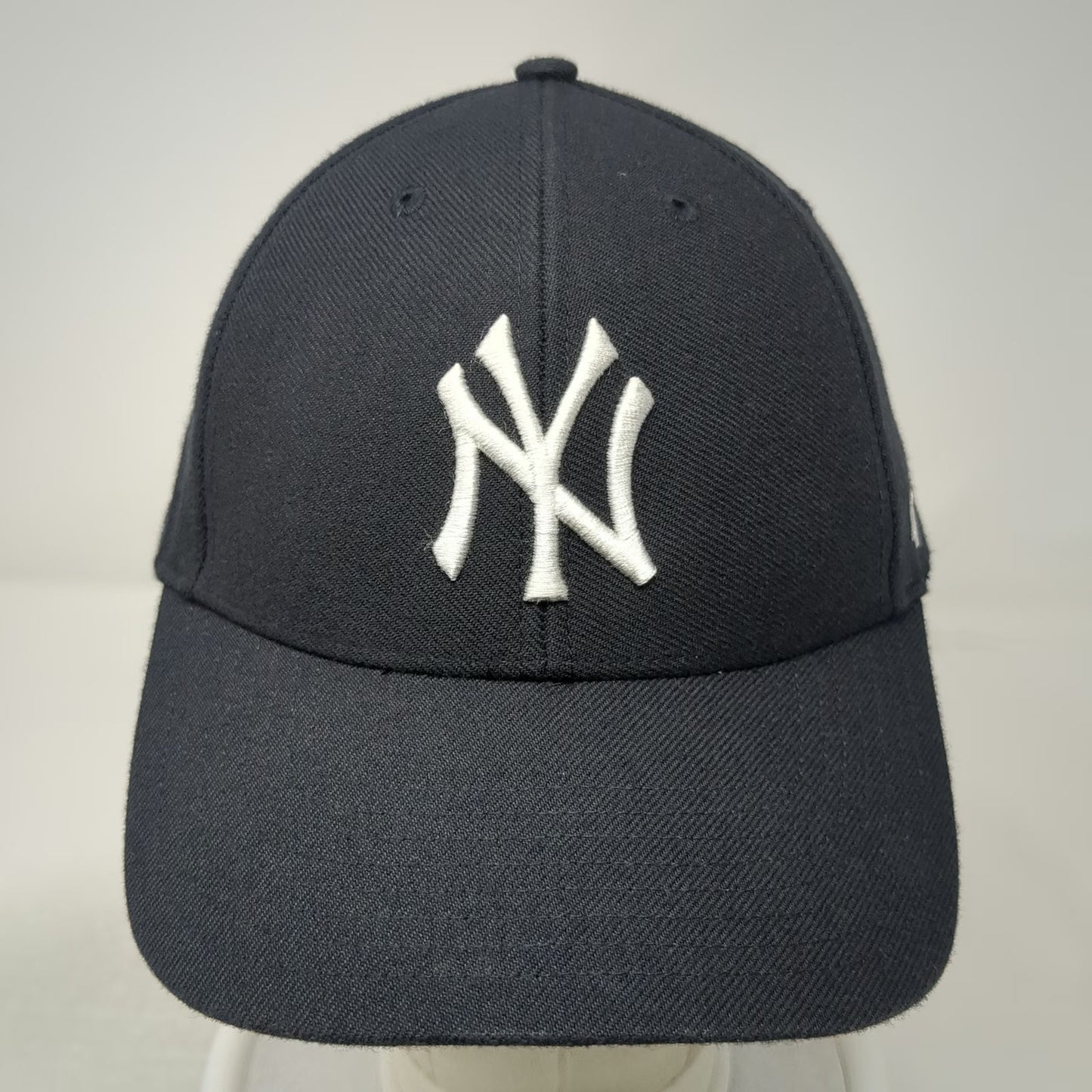 New York Yankees MLB '47 Baseball Cap Blue OSFM Gray Undervisor Strapback Hat