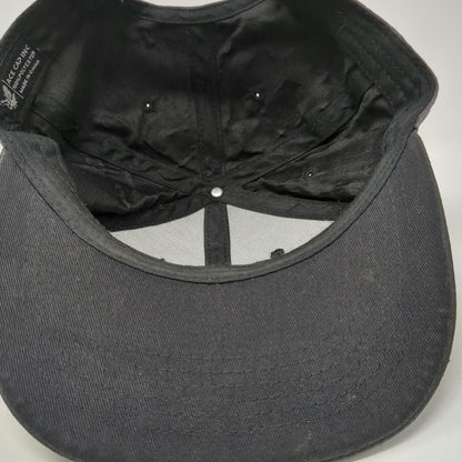 Ace Cap Inc Snapback Purple One Size Hat California Republic Bear Flat Brim