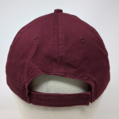 Port & Company Dr Pepper Baseball Cap Red One Size Embroidered Strapback Hat