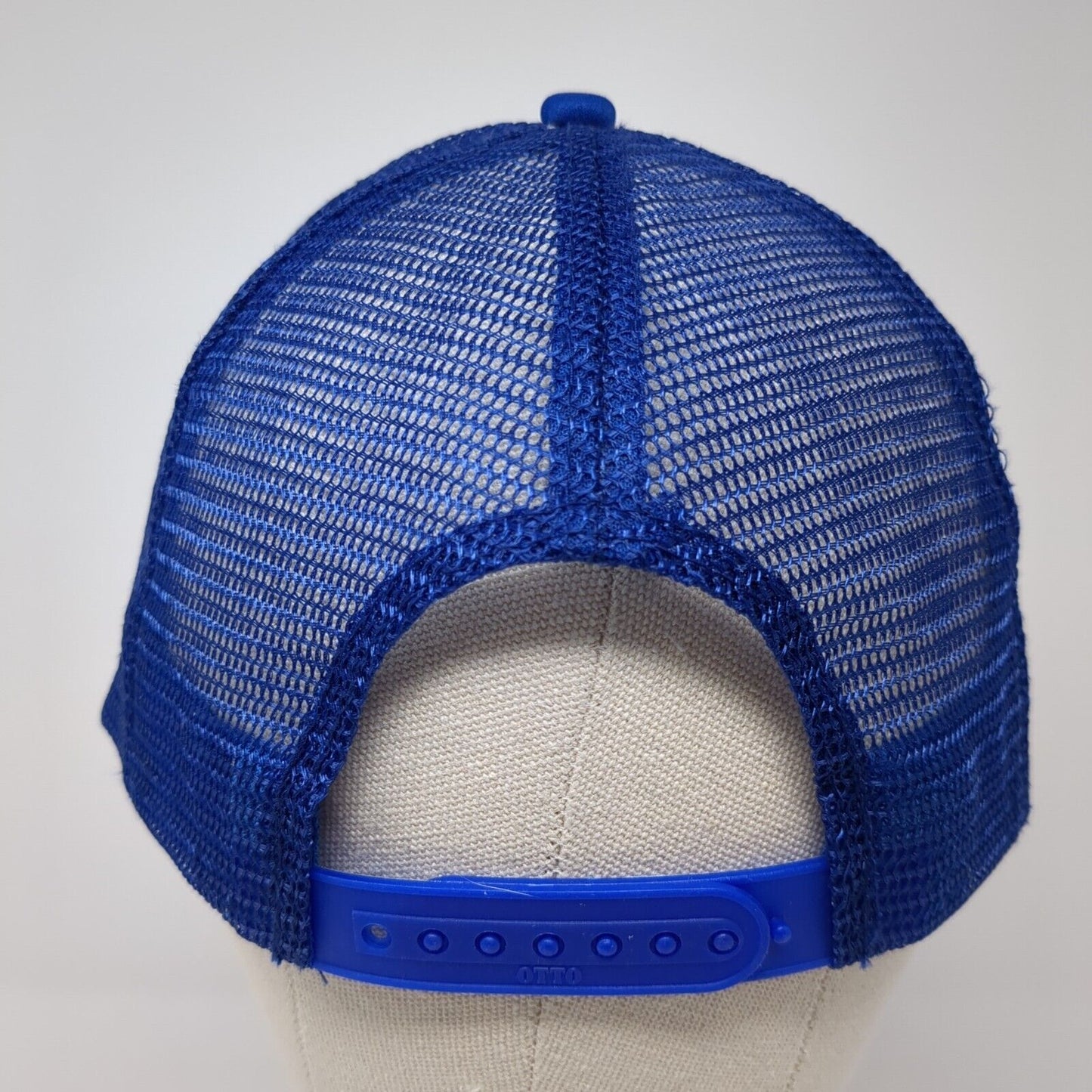 Chica Surf Adventures Costa Rica Hawaii Panama Snapback Trucker Hat Blue OS Mesh